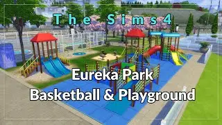 Basketball court for the City || Speed Build || Sims4