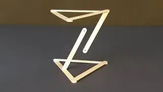 How to Make Antigravity Suspension Structure? (Tensegrity Structure)