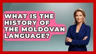 What Is The History Of The Moldovan Language? - TalkingSoutheastEurope