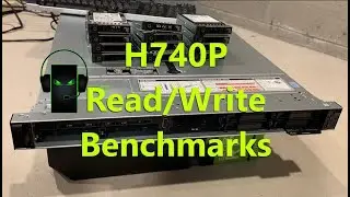 How to configure H740P Raid + Benchmark Results using a Poweredge R640  Server