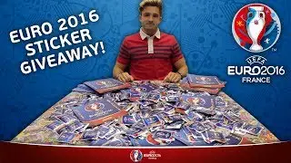 Euro 2016 Sticker Giveaway