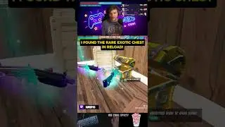 I found the Rare Exotic Chest in Reload! #gaming  #fortnite  #foryou #shorts