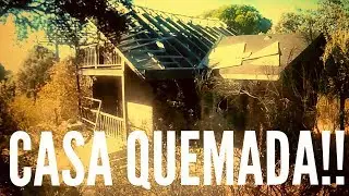 ¡La casa más quemada que he visto en mi vida! - Sitios abandonados