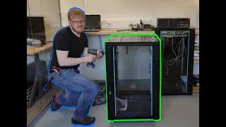 18U Server rack build
