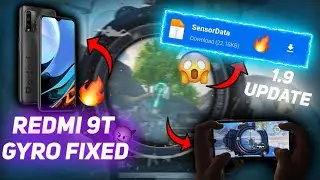 REDMI 9T 🫀| GYRO DELAY FIX | 1.9 UPDATE GYRO FIXED | GYRO FIX CONFIG FILE MEDIAFIRE 🔥
