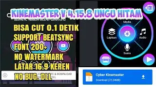 KINEMASTER MOD TERBARU VERSI 4.15.8 🔥DAN Tutorial edit teks warna warni 🔥