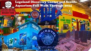 Legoland Discovery Center and Sea Life Aquarium Michigan (Auburn Hills) 2024 Full Walk Through