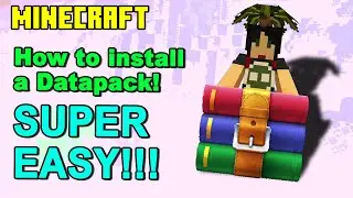 How to install a datapack Minecraft 1.20+