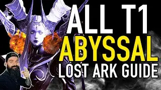 ABYSSAL DUNGEON GUIDE | TIER 1 LOST ARK - DEMON BEAST, NECROMANCERS, TWISTED WARLORD, HILDEBRANDT