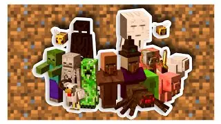 Minecraft, But ALL mobs are hostile