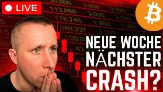 🔴 LIVE Bitcoin Trading! Steht Bitcoin vor dem nächsten CRASH?
