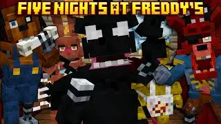 THIS FNAF MINECRAFT ADDON IS ONE OF THE BEST! (Fazbear Restocked Mod Showcase)
