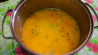 Когда КАРТОШКА слишком дорогая, готовлю суп из трёх ингредиентов. Дёшево, быстро и вкусно.