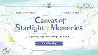 Web Event - Canvas of Starlight Memories [Free 180 Primogems] | Genshin Impact