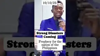 Prophecy for the Philippines. Magingat po tayo this is the time to repent all of your sins.