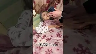 Showing my mum your donations to help with her cancer 