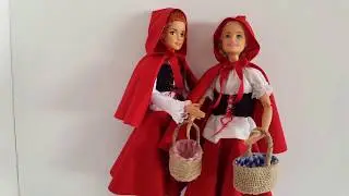 DIY Tutorial vestido de Caperucita roja