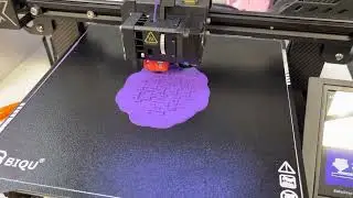 Biqu BX running a batch of clips at 90 mm/sec