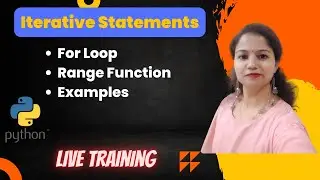 for loop in python | range function | python range function with example | CBSE Class 11/12 Computer