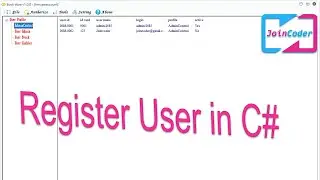 #07 Register user project C# | Free source