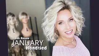 Jon Renau JANUARY HANDTIED Wig Review | UNBOXING! | The FIT, DENSITY & PRICE | IS it HOT in summer?!
