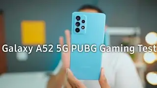 Samsung Galaxy A52 5G Gaming Test | PUBG in Galaxy A52 | BGMI in A52 5G