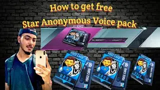 Star Anonymous Voice pack | How to get star Anonymous Voice pack | New voice pack @StarANONYMOUS