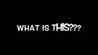 WHAT IS THIS??? (Roblox Studio)