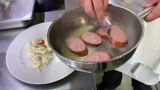 Twanner Treberwurst – als Take-away-Set im Chaflisack vom Lindenhof