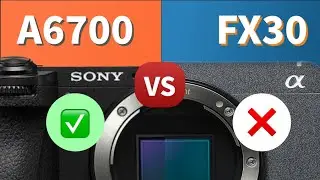 Do you really need the Sony FX30? (A6700 vs FX30)