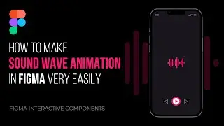 How to make Sound Wave Animation in Figma  |  Figma Interactive Components  |  Figma in Malayalam