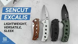 SENCUT Excalis Flipper & Thumb Stud Knife