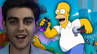 💛 Fortnite x Simpsons 🔥 گیم پلی خفن فصل جدید 🤯