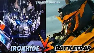 If This Happen The Battle of Ironhide Versus Battletrap in Transformers Movie