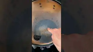 Drum Hack with Cotton inside the drum!