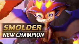 SMOLDER NEW DRAGON CHAMPION REVEAL, LORE, ABILITIES SPECULATION - League of Legends