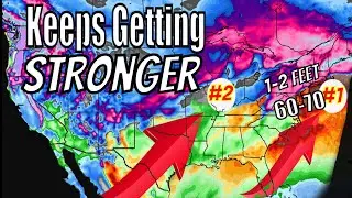 This Storm Keeps Getting Stronger! Big Nor'easter Update..