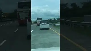 Ketemu mobil Denny Caknan di tol jatim 