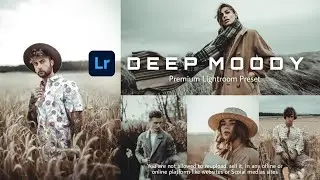 Deep Moody - Lightroom Mobile Presets | Deep Moody Preset | Moody Filter | Deep Preset