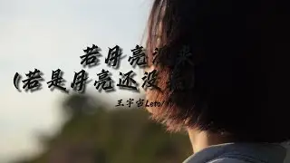 王宇宙Leto/乔浚丞 - 若月亮没来 (若是月亮还没来)『你可以是悲伤或者埋怨，但请不要放弃明天。』【动态歌词MV】