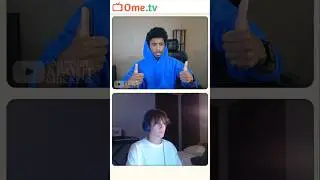He was So Confused! Omegle! #shorts