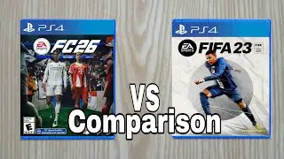 EA FC 26 Vs FIFA 23 PS4 / Comparison 