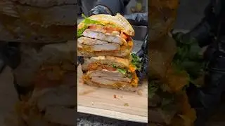 Grilled Chicken Parmesan Sandwich For Din Din! ✅🤪🚀 #sandwich #sandwiches #dinner #lunch #foodies