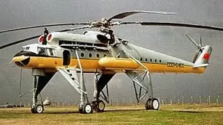 The Largest Soviet Flying Crane Helicopter - Mil Mi-10 
