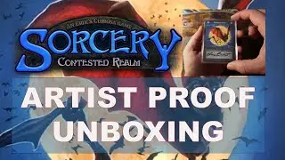 Sorcery TCG - Artist Proof Unboxing - Lindsey Crummett