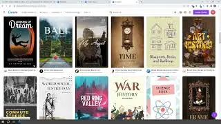 Creating A Professional Book Cover with CANVA  Templates - Quick and Easy #EditorPro#CanvaTutorial