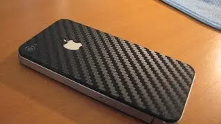 Как обтянуть карбоновой плёнкой смартфон?