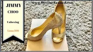 Jimmy choo unboxing | Luna 100 | guide to buy 1st luxury shoes