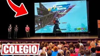 I humiliate BULLY in front of his CLASSMATES in Fortnite...😱