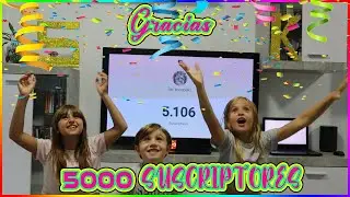Especial 5000 Suscriptores 🥳 5k Suscritos 🎉
